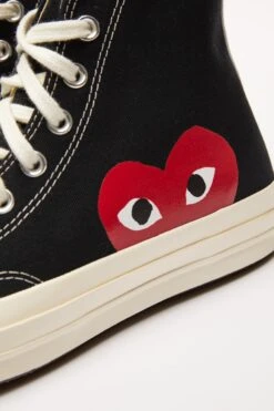 Comme Des Garcons PLAY X Converse Chuck 70 Shoes -Rooted Store 150204C 4