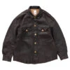 Visvim Civilian Shacket IT 'Dark Brown' -Rooted Store BUY 0124205014003 ROOTED NASHVILLE 1