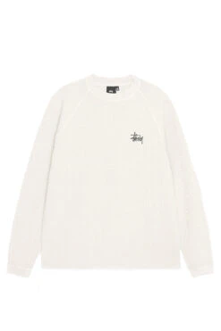 Stussy Raglan Thermal Basic Stock 'Bone'