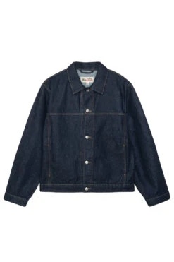 Stussy Denim Trucker Jacket 'Rinsed Indigo'