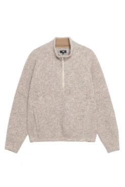 Stussy Wool Blend Sherpa Mock 'Tan'