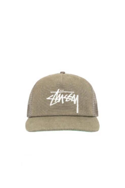 Stussy MD Big Stock Mesh Cap 'Army Green'