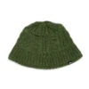 Stussy Cable Knit Bucket Hat 'Olive'