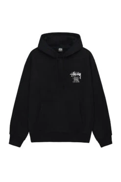 Stussy Classic Gear Hoodie 'Black'