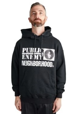 Neighborhood X Public Enemy L/S Sweatparka 'Black'