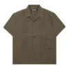 Neighborhood Guayabera Shirt 'Olive Drab' -Rooted Store BUY 241AQNH SHM07 ROOTED NASHVILLE 1