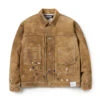 Neighborhood Drip Suede Jacket 'Beige' -Rooted Store BUY 242SZNH JKM03 ROOTED NASHVILLE 1