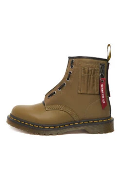 Dr. Martens Dr Martens 1460 Ben Alpha DMs 'Olive/Black Smooth/Nylon'