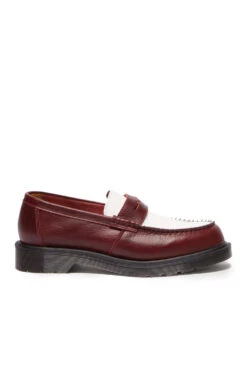Dr. Martens Dr Martens Classic Calf & Smooth Penton 'Burgundy/White'