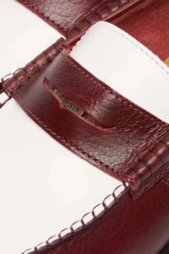 Dr. Martens Dr Martens Classic Calf & Smooth Penton 'Burgundy/White' -Rooted Store BUY 40635600 ROOTED NASHVILLE 4