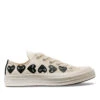 COMME Des GARÇONS Play Converse Multi Heart Low 'White/Black'