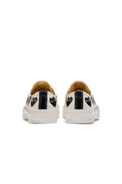 COMME Des GARÇONS Play Converse Multi Heart Low 'White/Black' -Rooted Store BUY A08150C ROOTED NASHVILLE 4
