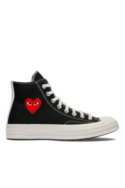 COMME Des GARÇONS Play Converse Chuck 70 Small Heart 'Black'
