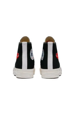 COMME Des GARÇONS Play Converse Chuck 70 Small Heart 'Black' -Rooted Store BUY A08801C ROOTED NASHVILLE 4