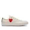 COMME Des GARÇONS Play Converse Chuck 70 Ox Small Heart 'White' -Rooted Store BUY A08805C ROOTED NASHVILLE 1