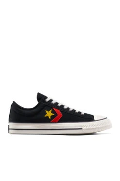 Converse X Daily Paper Star Player 76 Ox 'Black/Fern Green/Cyber Yellow'