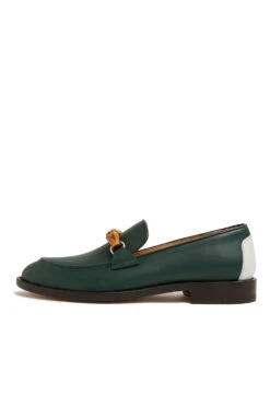 Casablanca Bamboo Loafers 'Green'