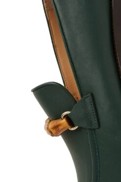 Casablanca Bamboo Loafers 'Green' -Rooted Store BUY AF23 FW 018M 02 ROOTED NASHVILLE 4