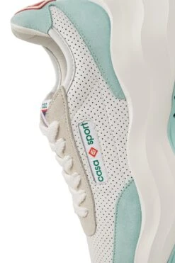 Casablanca Atlantis Sneaker 'White/Mint' -Rooted Store BUY AF23 SNK 019M 02 ROOTED NASHVILLE 4