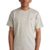 Maison Kitsune Mens Fox Head Patch Classic Tee 'Grey' -Rooted Store BUY AM00103KJ0008 H150 ROOTED NASHVILLE 1