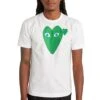 Comme Des Garcons PLAY Green Blue Eyes Tee 'White'