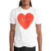Comme Des Garcons PLAY Red Small Eyes Tee 'White' -Rooted Store BUY AZ T220 051 ROOTED NASHVILLE 1