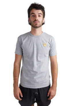 COMME Des GARÇONS PLAY Gold Heart Tee 'Grey'
