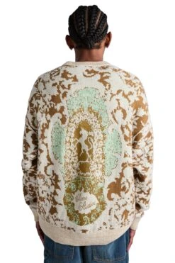 Acne Studios Jade Knit Sweater 'Jade Green/Off White' -Rooted Store BUY B60311 DKU ROOTED NASHVILLE 3