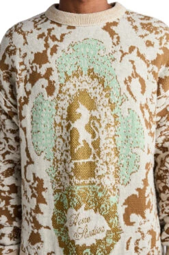 Acne Studios Jade Knit Sweater 'Jade Green/Off White' -Rooted Store BUY B60311 DKU ROOTED NASHVILLE 4