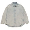 Acne Studios Monogram Denim Overshirt 'Blue/Biege' -Rooted Store BUY BB0562 BUF ROOTED NASHVILLE 1