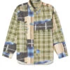 Acne Studios Plaid Printed Shirt 'Green/Multi' -Rooted Store BUY BB0578 BHM ROOTED NASHVILLE 1