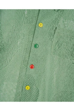 Brain Dead Engineered Mesh Shirt 'Green' -Rooted Store BUY BDS24T11003735GR01 ROOTED NASHVILLE 3