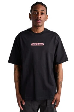 Acne Studios Print Tee 'Black/Pink'