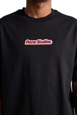 Acne Studios Print Tee 'Black/Pink' -Rooted Store BUY BL0389 900 ROOTED NASHVILLE 4