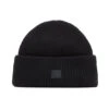 Acne Studios Ribbed Face Beanie 'Black'