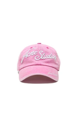 Acne Studios Bubble Script Hat 'Pink'