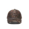 Acne Studios Distressed Coating Monogram Hat 'Brown' -Rooted Store BUY C40401 700 ROOTED NASHVILLE 1