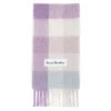 Acne Studios Wool Mohair Check Scarf 'Lilac/White' -Rooted Store BUY CA0084 AFF ROOTED NASHVILLE 1