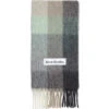 Acne Studios Wool Mohair Check Scarf 'Green/Grey' -Rooted Store BUY CA0084 BO8 ROOTED NASHVILLE 1