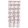 Acne Studios Vadik Pied De Poule Scarf 'Lilac White' -Rooted Store BUY CA0153 AFF ROOTED NASHVILLE 1