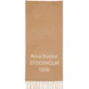Acne Studios Double Face Jacquard Scarf 'Camel/Ecru' -Rooted Store BUY CA0367 CPQ ROOTED NASHVILLE 1