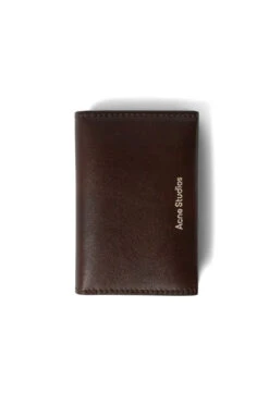 Acne Studios Aged Card Holder 'Dark Brown'