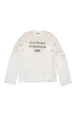 Acne Studios Exford LS Tee 'Dusty White'