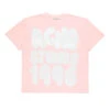 Acne Studios Spray Logo Tee 'Pink'