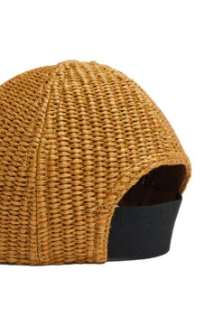 Marni Rafia Hat 'Caramel' -Rooted Store BUY CLZC0105S1 UAC004 00M24 ROOTED NASHVILLE 3