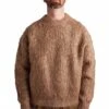 John Elliott Wool Mohair Sweater 'Camel' -Rooted Store BUY D144P87159A ROOTED NASHVILLE 1