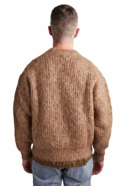 John Elliott Wool Mohair Sweater 'Camel' -Rooted Store BUY D144P87159A ROOTED NASHVILLE 3