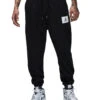 Jordan Flight Fleece Sweatpants 'Black/Sail' -Rooted Store BUY DQ7468 010 ROOTED NASHVILLE 1