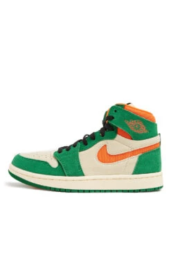 Air Jordan Womens 1 Zoom CMFT 2 'Pine Green/Orange Blaze'