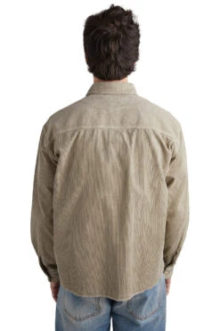 John Elliott Corduroy Hemi Shirt 'Bark' -Rooted Store BUY E047F8734A ROOTED NASHVILLE 3